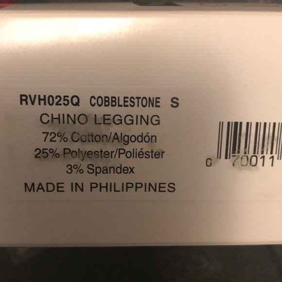 Chino Cobblestone Leggings Small / Dark gray - Picture 5 of 5